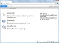 Verity Child Monitoring Software screenshot